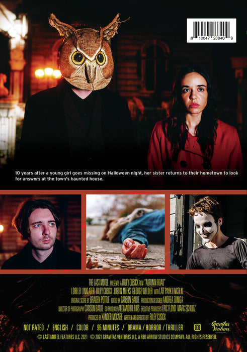 Autumn Road (MOD) (DVD Movie) - back cover art