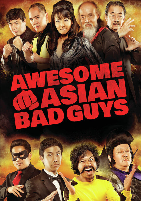 Awesome Asian Bad Guys (MOD) (DVD Movie) - movie cover art