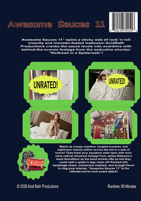 Awesome Sauces 11 (MOD) (DVD Movie) - back cover art
