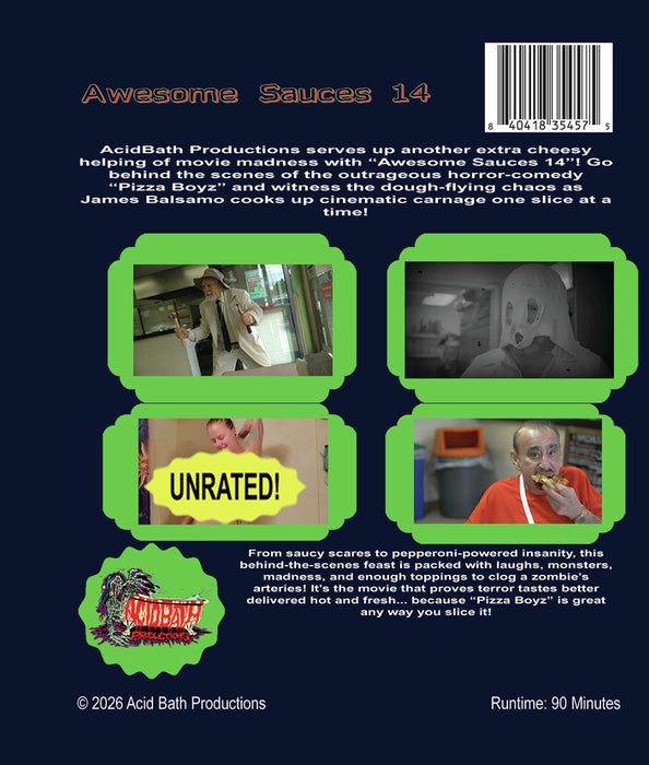 Awesome Sauces 14 (MOD) (BluRay Movie) - back cover art