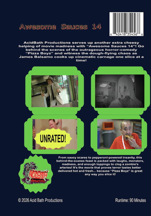 Awesome Sauces 14 (MOD) (DVD Movie) - back cover art