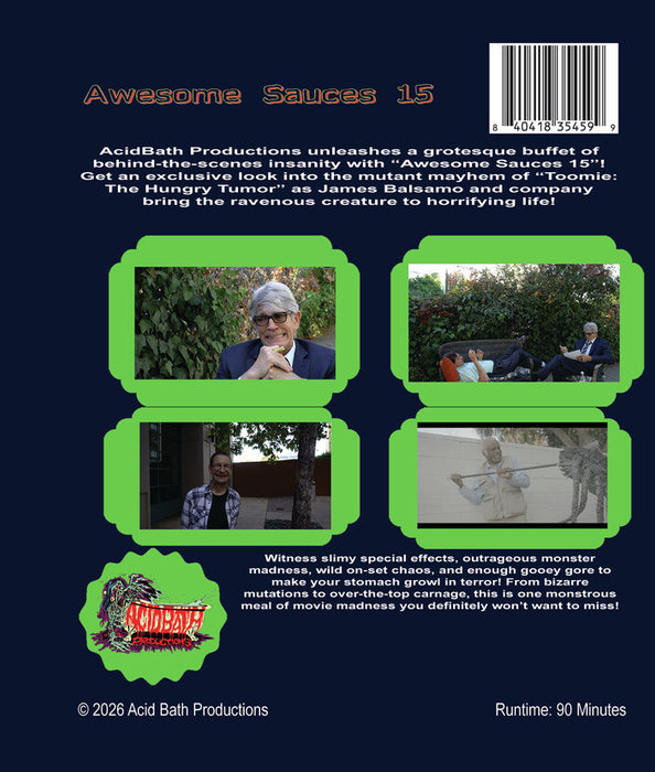 Awesome Sauces 15 (MOD) (BluRay Movie) - back cover art