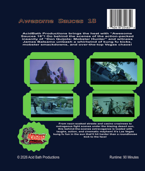 Awesome Sauces 18 (MOD) (BluRay Movie) - back cover art