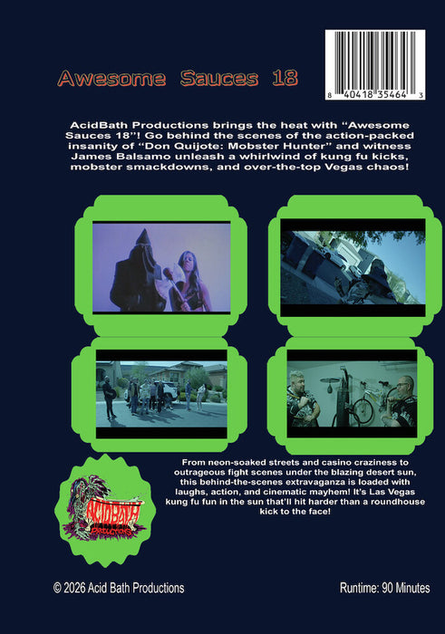 Awesome Sauces 18 (MOD) (DVD Movie) - back cover art