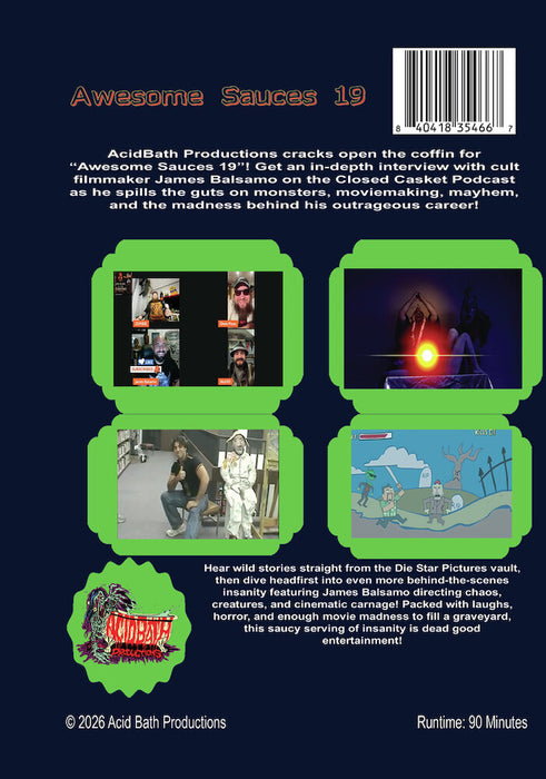 Awesome Sauces 19 (MOD) (DVD Movie) - back cover art