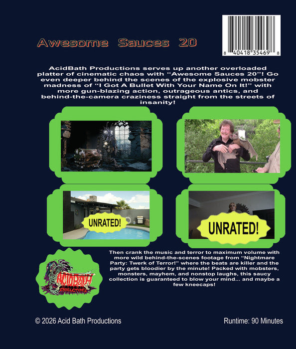 Awesome Sauces 20 (MOD) (BluRay Movie) - back cover art