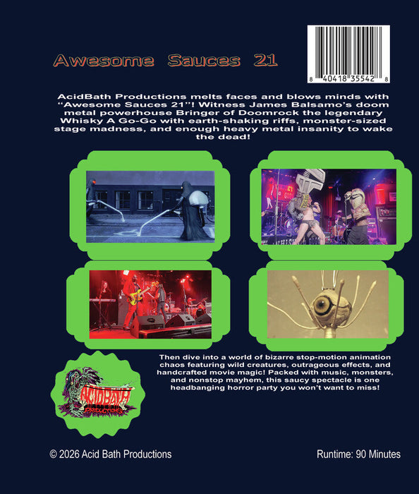 Awesome Sauces 21 (MOD) (BluRay Movie) - back cover art