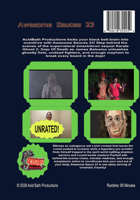 Awesome Sauces 23 (MOD) (DVD Movie) - back cover art