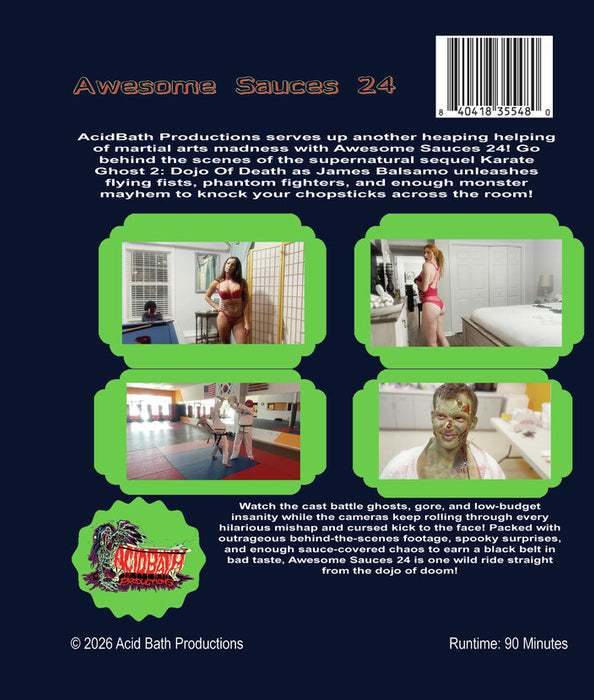Awesome Sauces 24 (MOD) (BluRay Movie) - back cover art