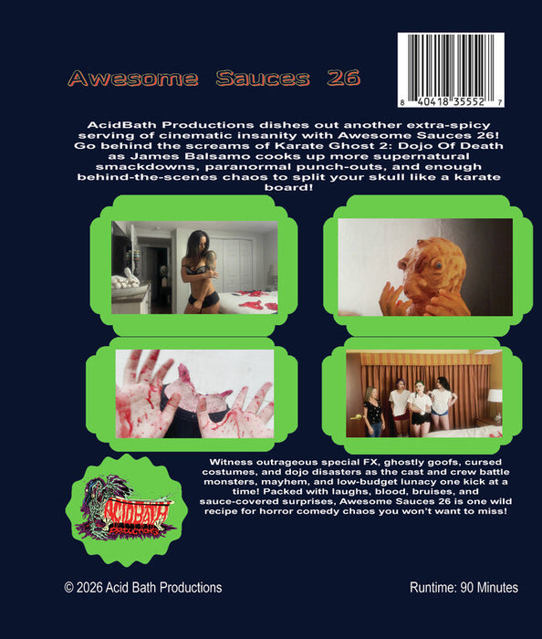 Awesome Sauces 26 (MOD) (BluRay Movie) - back cover art