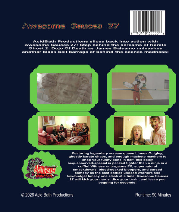 Awesome Sauces 27 (MOD) (BluRay Movie) - back cover art