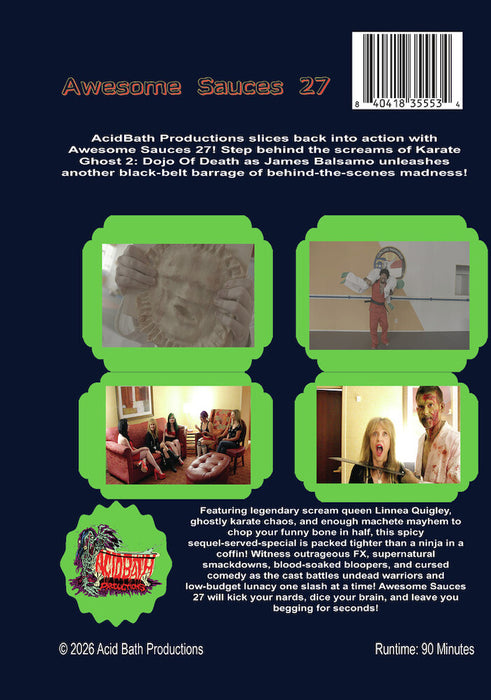 Awesome Sauces 27 (MOD) (DVD Movie) - back cover art