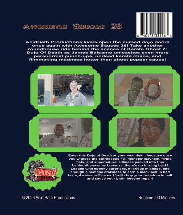 Awesome Sauces 28 (MOD) (BluRay Movie) - back cover art