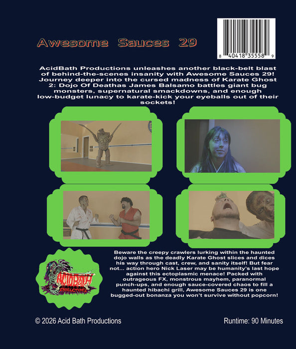 Awesome Sauces 29 (MOD) (BluRay Movie) - back cover art