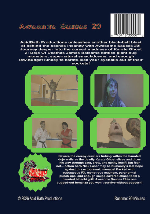 Awesome Sauces 29 (MOD) (DVD Movie) - back cover art