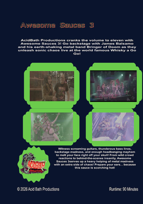 Awesome Sauces 3 (MOD) (DVD MOVIE) image 2