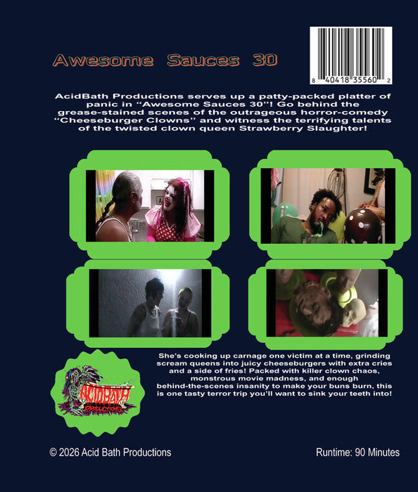 Awesome Sauces 30 (MOD) (BluRay Movie) - back cover art