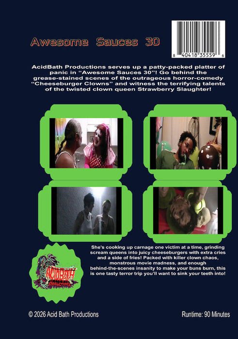 Awesome Sauces 30 (MOD) (DVD Movie) - back cover art