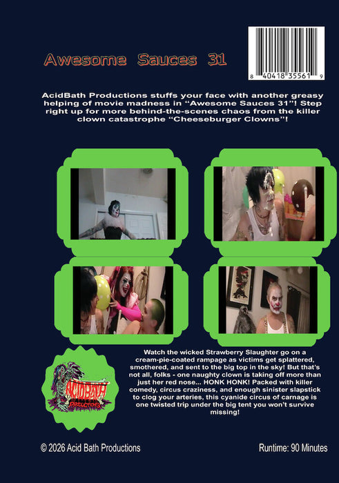 Awesome Sauces 31 (MOD) (DVD Movie) - back cover art