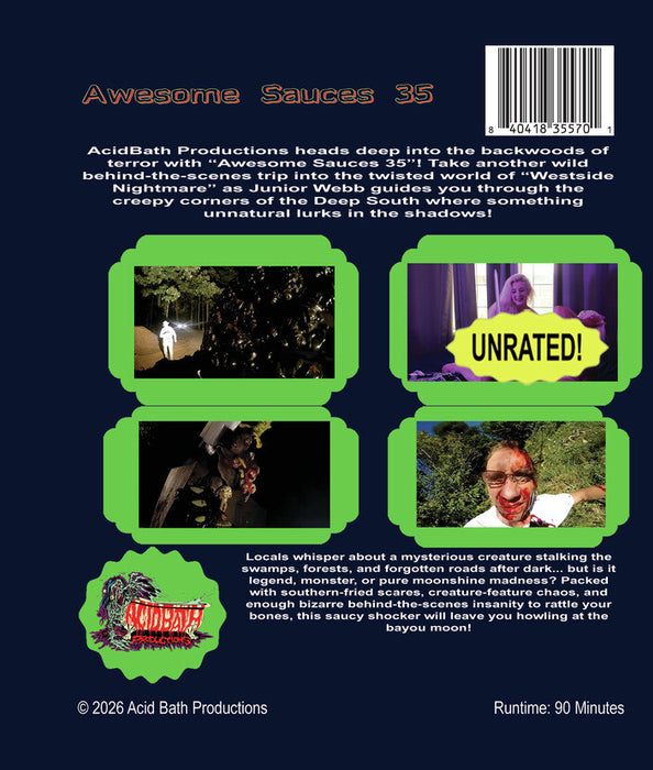 Awesome Sauces 35 (MOD) (BluRay Movie) - back cover art