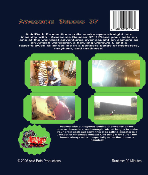 Awesome Sauces 37 (MOD) (BluRay Movie) - back cover art