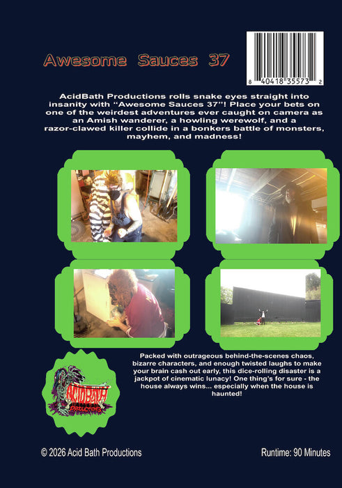 Awesome Sauces 37 (MOD) (DVD Movie) - back cover art