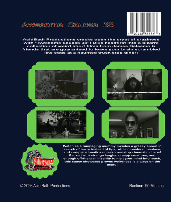 Awesome Sauces 38 (MOD) (BluRay Movie) - back cover art
