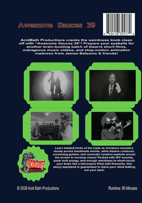 Awesome Sauces 39 (MOD) (DVD Movie) - back cover art