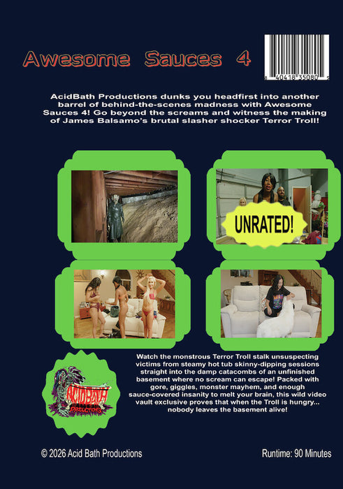 Awesome Sauces 4 (MOD) (DVD Movie) - back cover art