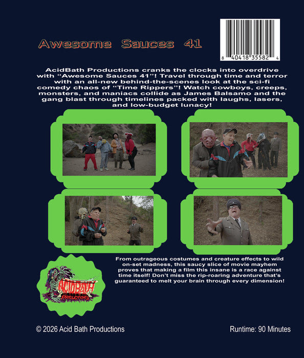 Awesome Sauces 41 (MOD) (BluRay Movie) - back cover art