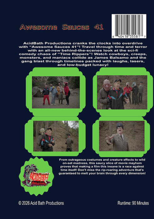 Awesome Sauces 41 (MOD) (DVD Movie) - back cover art