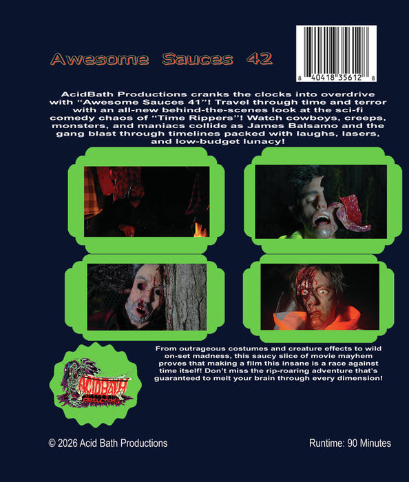 Awesome Sauces 42 (MOD) (BluRay Movie) - back cover art