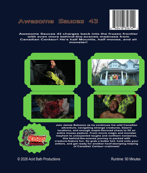 Awesome Sauces 43 (MOD) (BluRay Movie) - back cover art