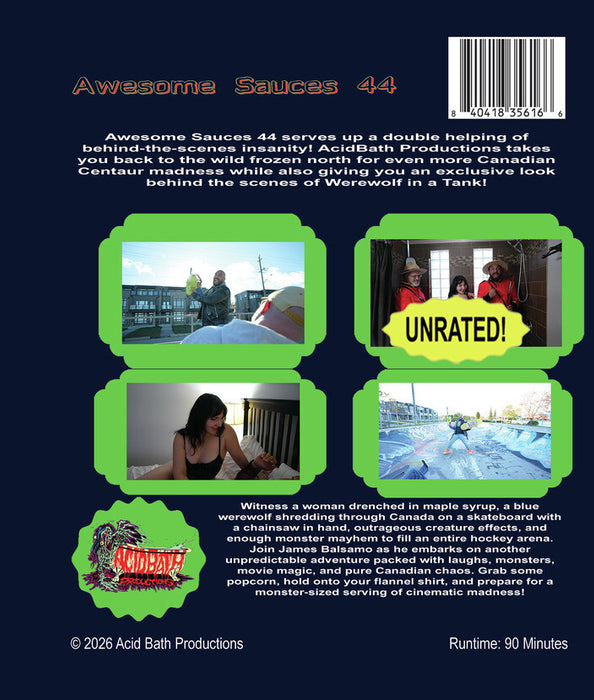 Awesome Sauces 44 (MOD) (BluRay Movie) - back cover art
