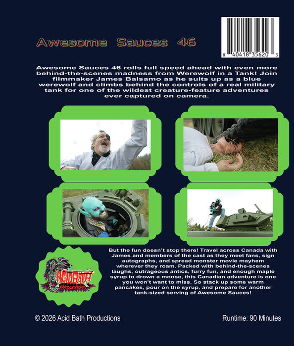 Awesome Sauces 46 (MOD) (BluRay Movie) - back cover art