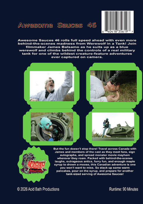 Awesome Sauces 46 (MOD) (BluRay Movie) - back cover art