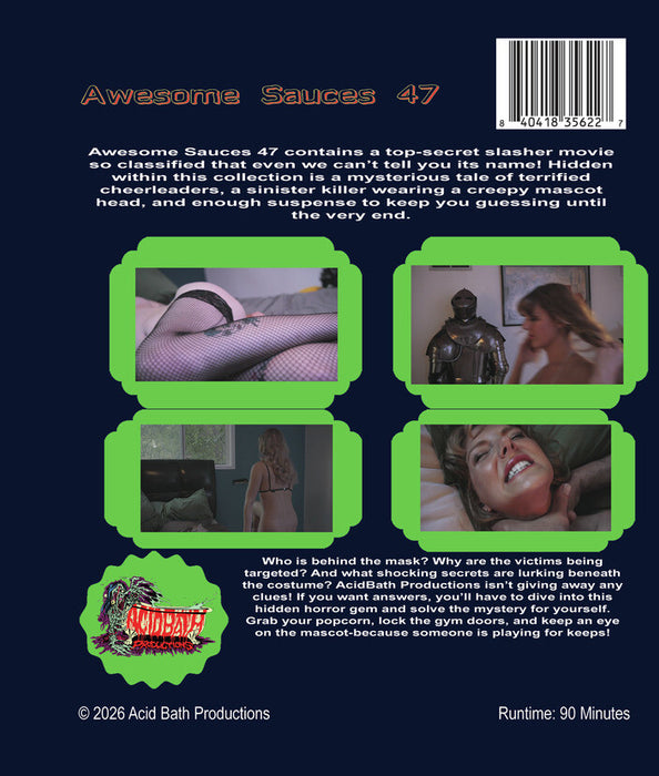 Awesome Sauces 47 (MOD) (BluRay Movie) - back cover art