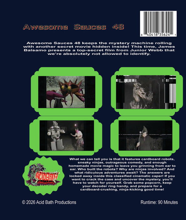Awesome Sauces 48 (MOD) (BluRay Movie) - back cover art
