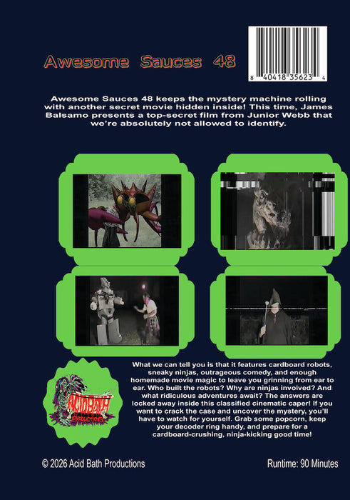 Awesome Sauces 48 (MOD) (DVD Movie) - back cover art