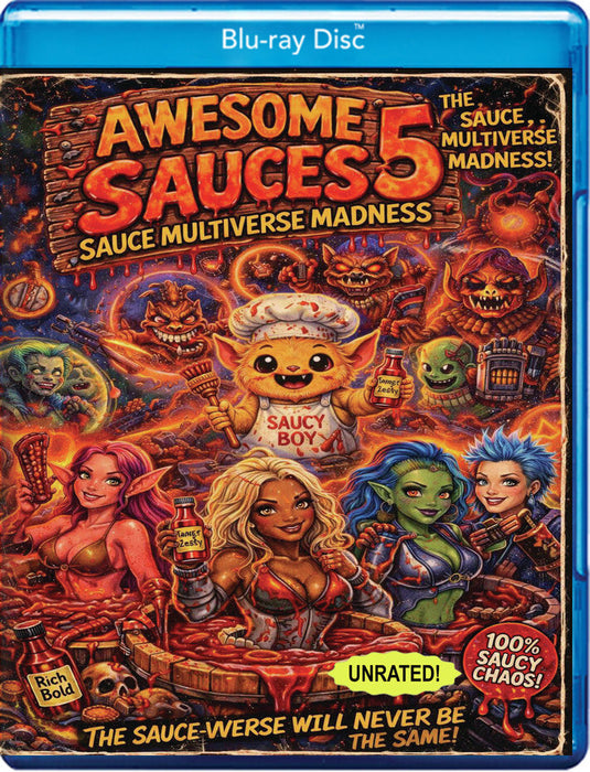 Awesome Sauces 5 (MOD) (BluRay Movie) - movie cover art