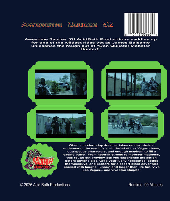 Awesome Sauces 52 (MOD) (BluRay Movie) - back cover art