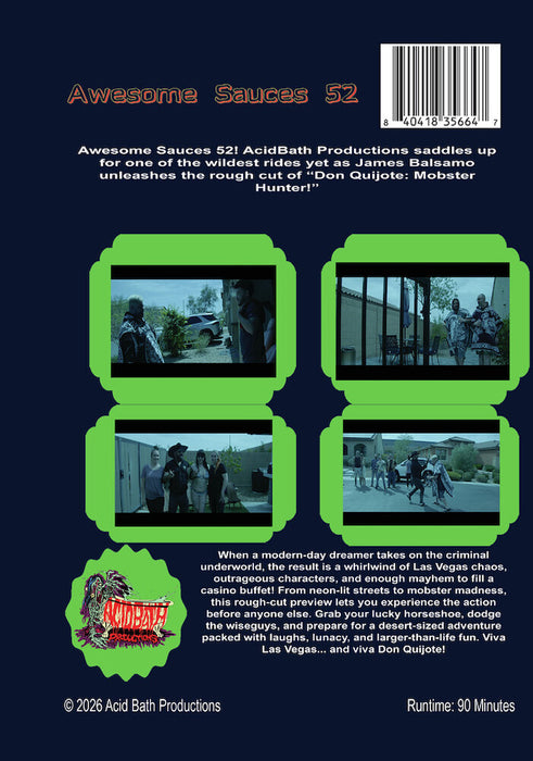 Awesome Sauces 52 (MOD) (DVD Movie) - back cover art