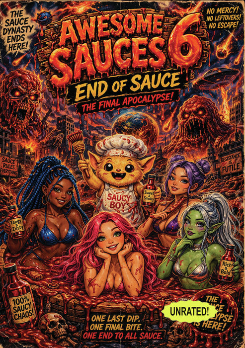 Awesome Sauces 6 (MOD) (DVD Movie) - movie cover art