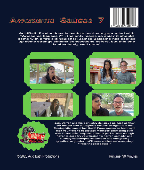 Awesome Sauces 7 (MOD) (BluRay Movie) - back cover art