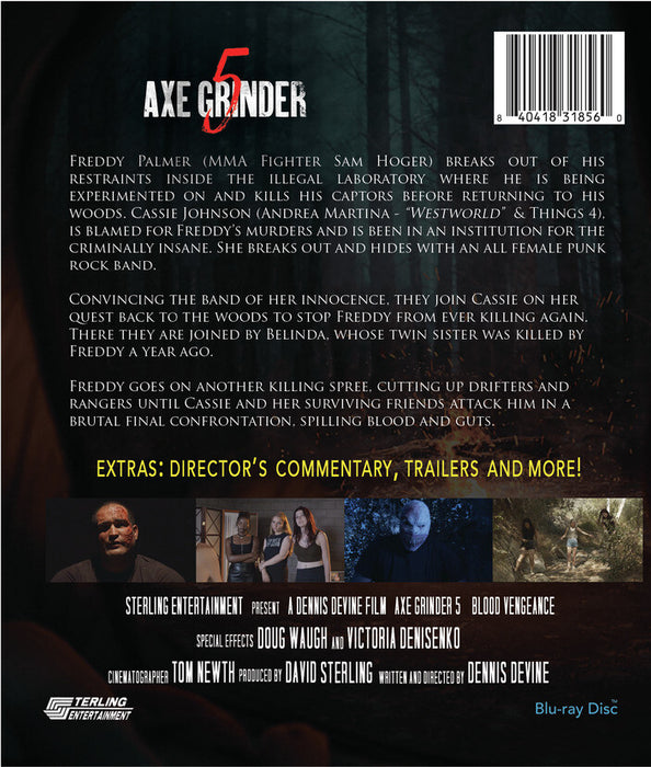 Axegrinder 5 (MOD) (BluRay Movie) - back cover art