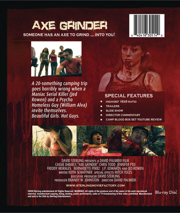 Axegrinder (MOD) (BluRay Movie) - back cover art