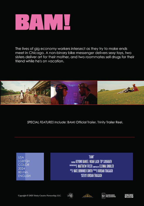 BAM (MOD) (DVD Movie) - back cover art