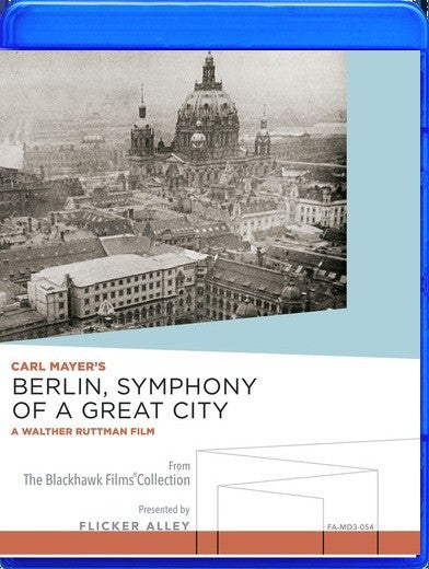 BERLIN SYMPHONY OF A GREAT CITY (MOD) (BluRay Movie) - movie cover art