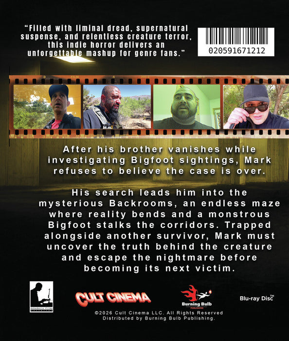 Backrooms Bigfoot (MOD) (BluRay Movie) - back cover art
