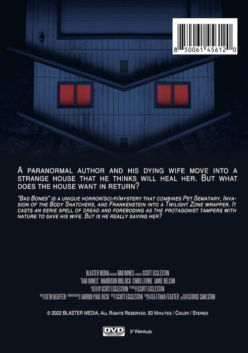 Bad Bones (MOD) (DVD Movie) - back cover art